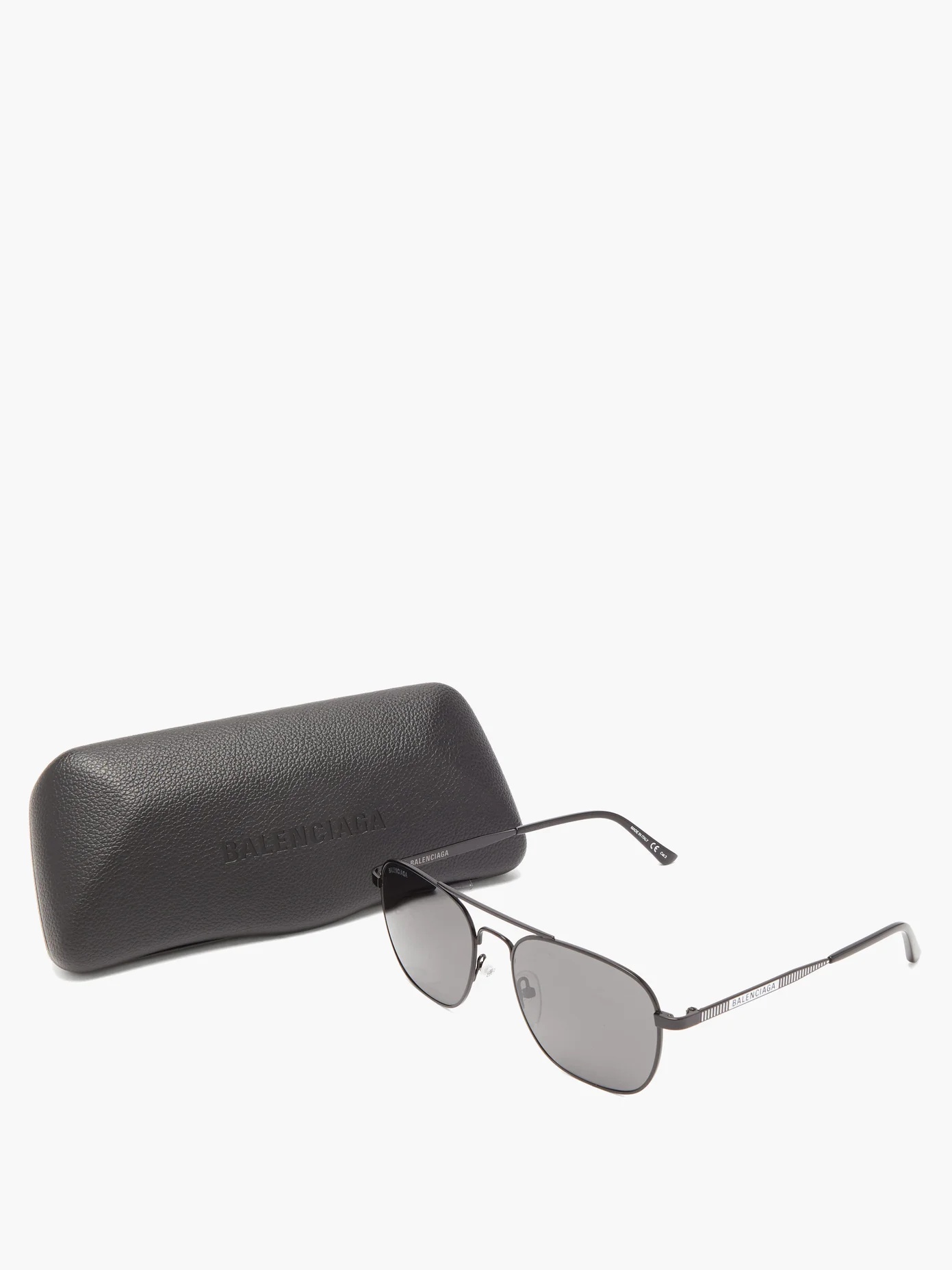 Aviator metal sunglasses - 5