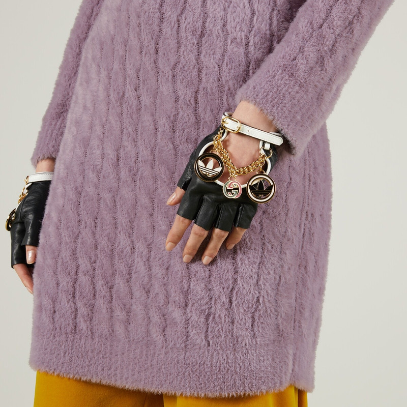 adidas x Gucci leather gloves 3
