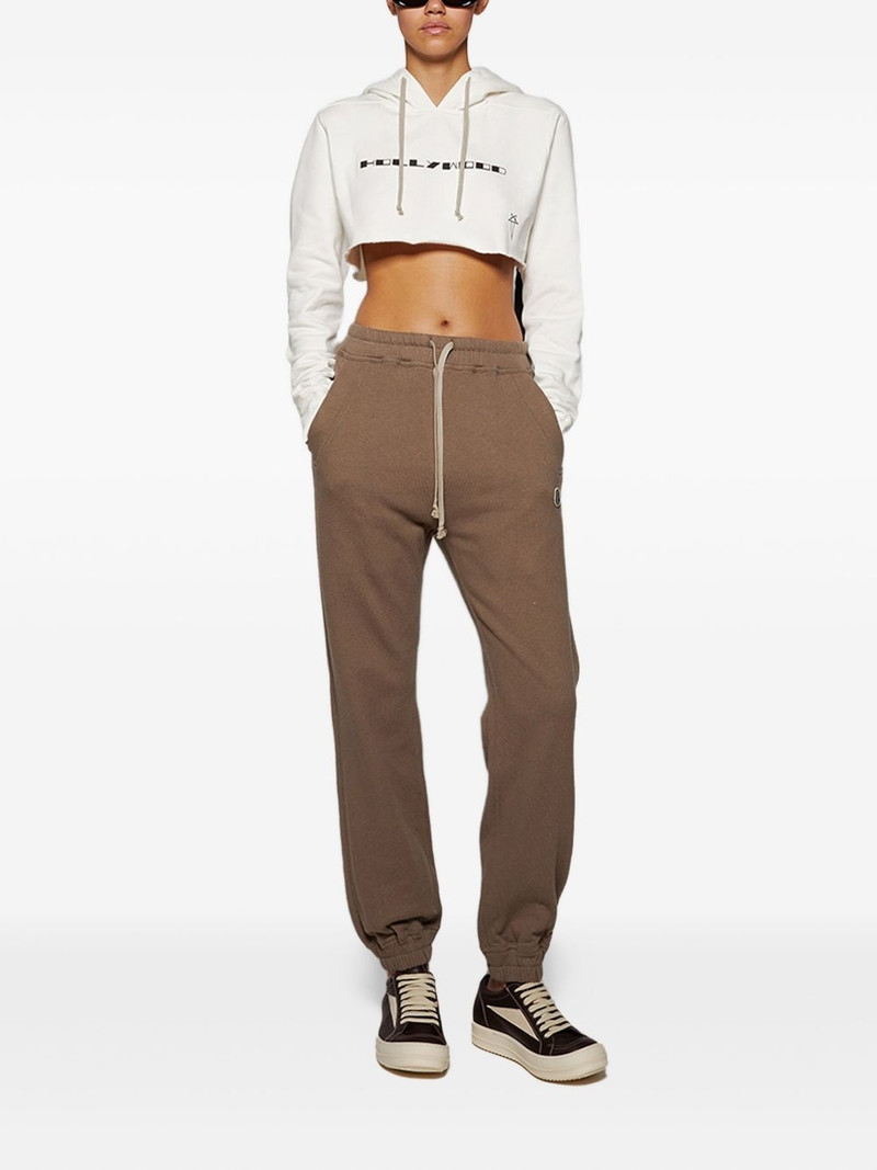Rick Owens DRKSHDW cropped hoodie outlook