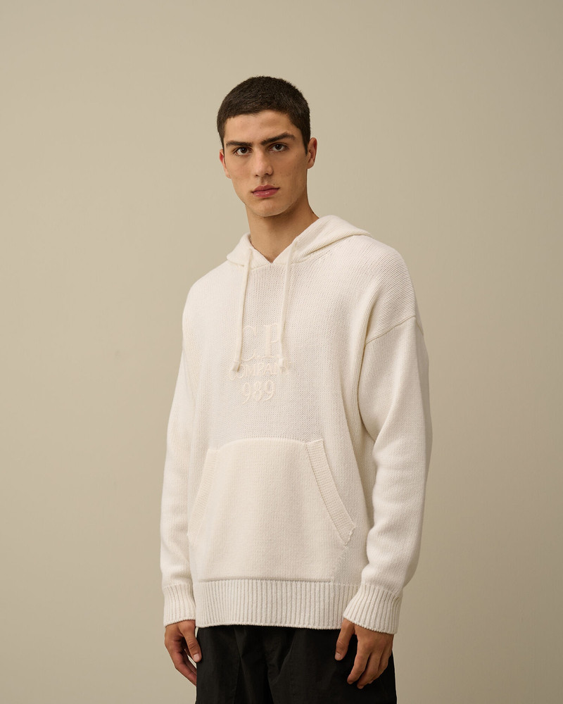 C.P. Company Lambswool GRS Boxy Hooded Knit outlook