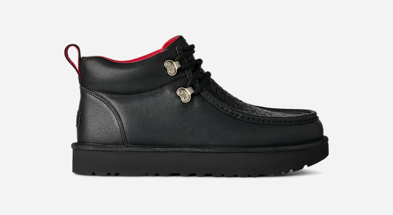® Men's ® Ambush Woven Boot Nubuck Boots in Black 1