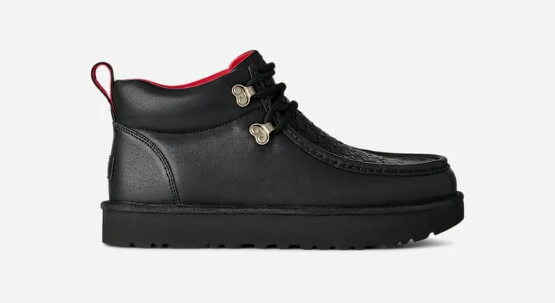 ® Men's ® Ambush Woven Boot Nubuck Boots in Black - 1