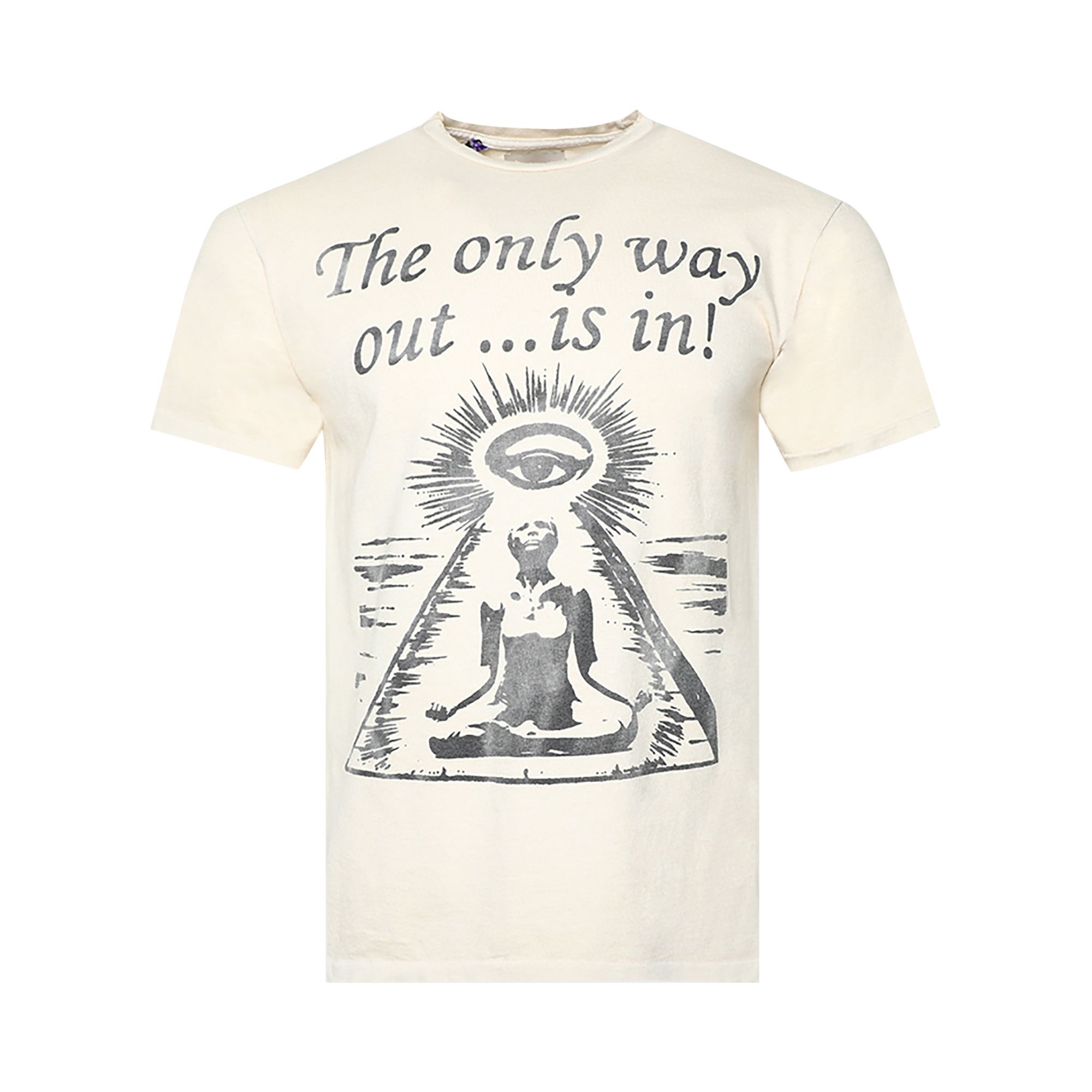 Gallery Dept. Only Way Out Tee 'Antique White' - 1