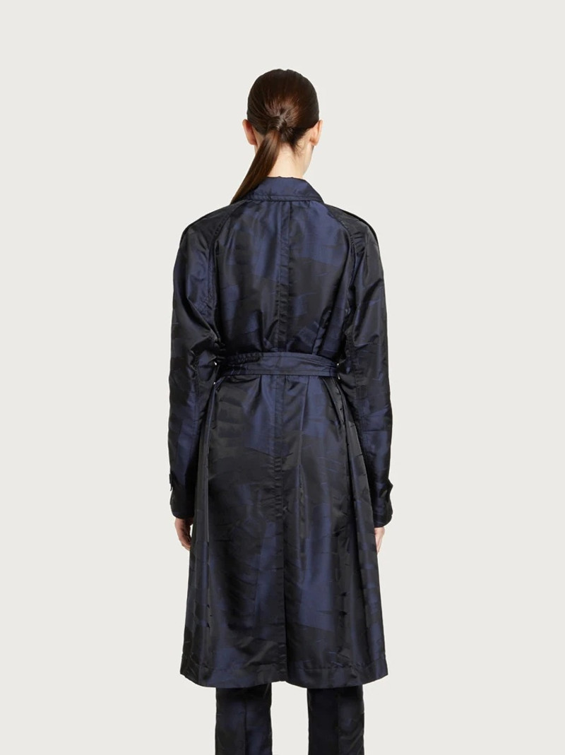 JACQUARD PALME TRENCH 3