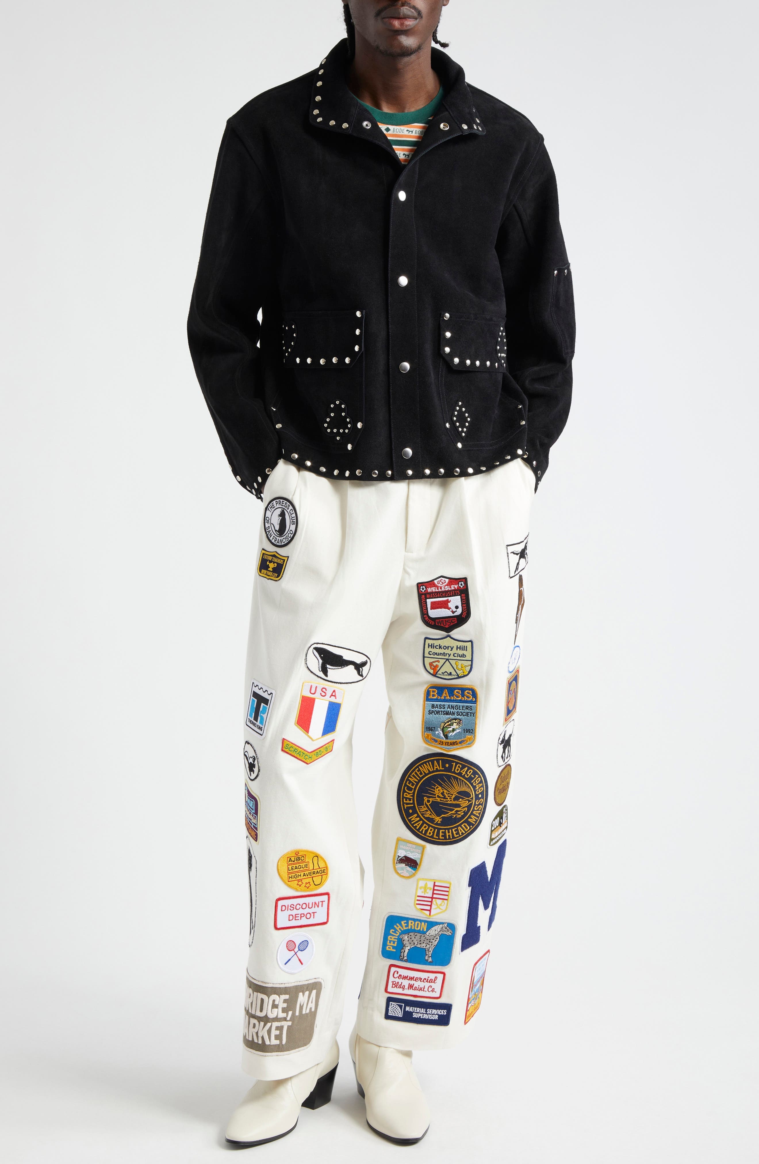 Cambridge Patch Canvas Pants - 2