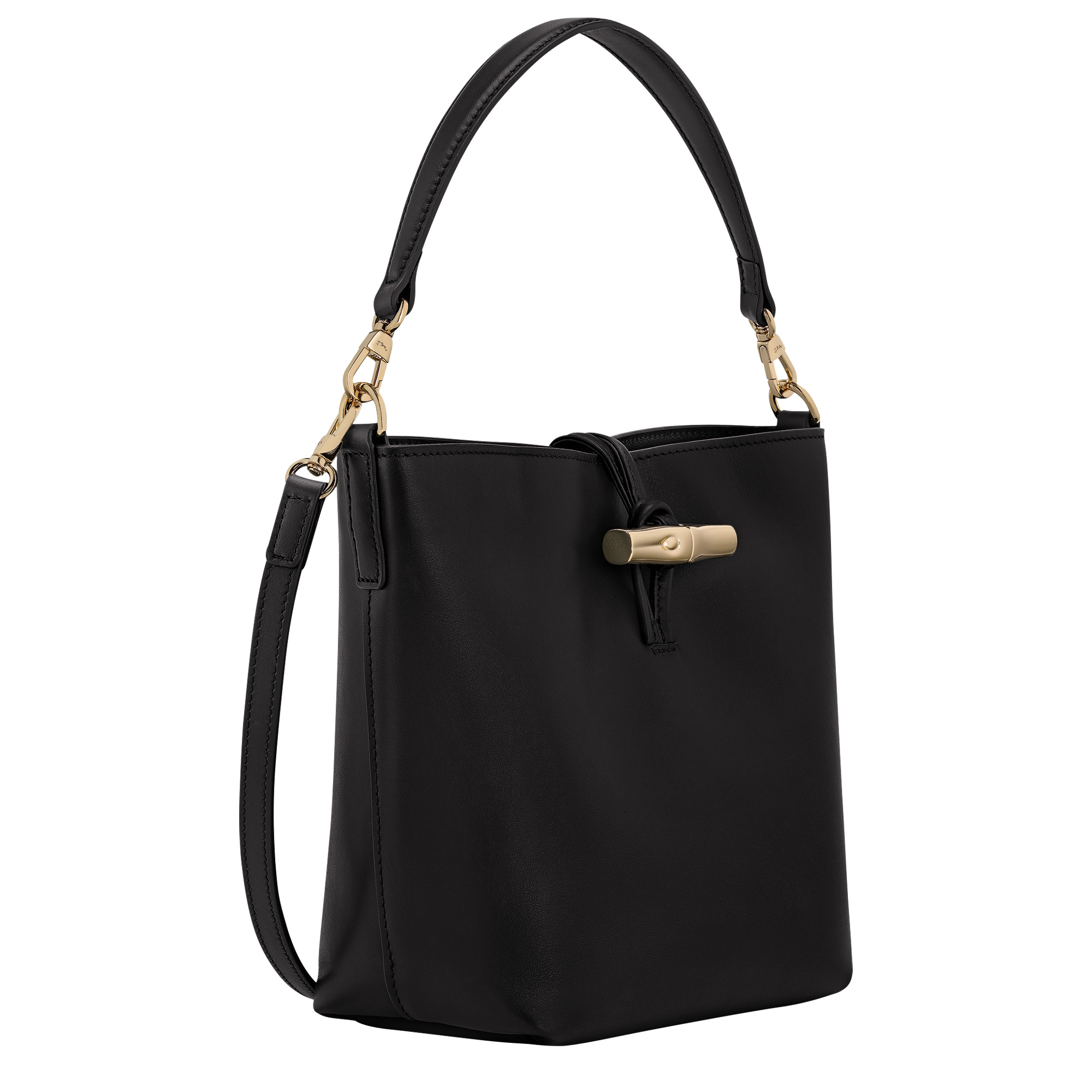 Le Roseau XS Bucket bag Black - Leather - 3