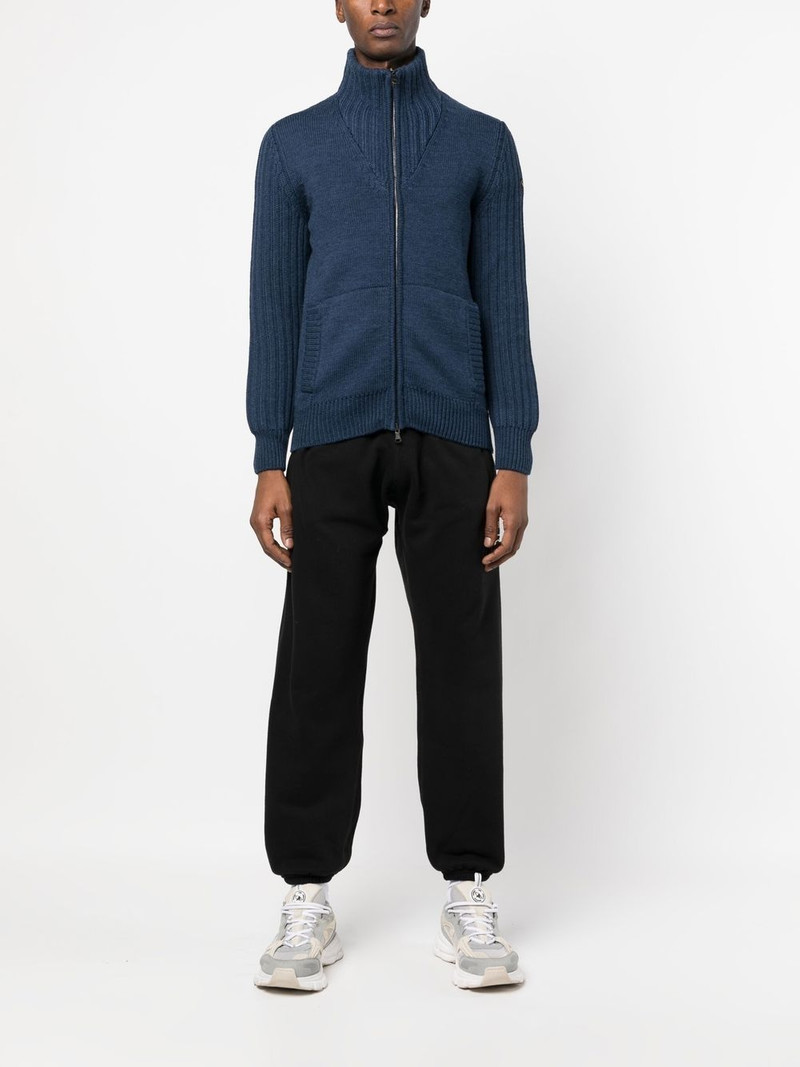 Paul & Shark high-neck zip-up cardigan outlook