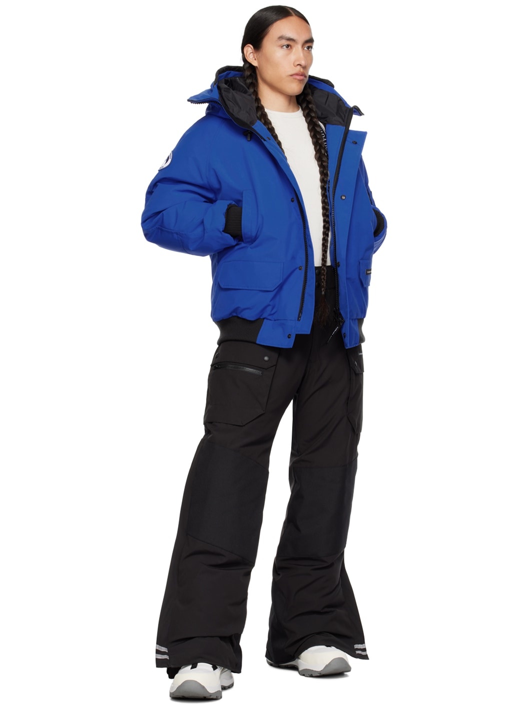 Blue Chilliwack Bomber Down Jacket - 5