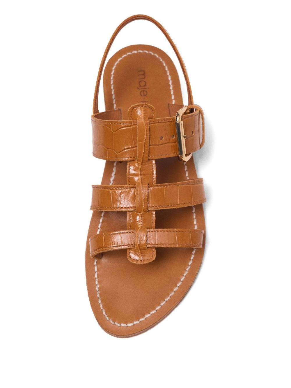 buckle-strap sandals - 4