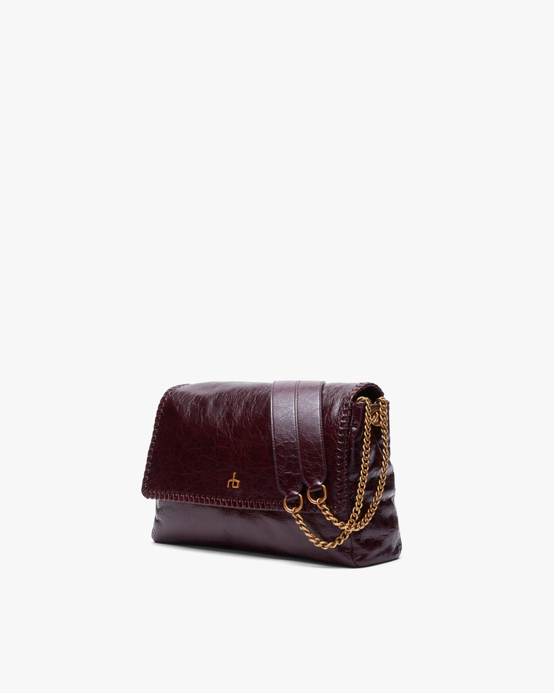 Chelsea Large Leather Flap Bag 3