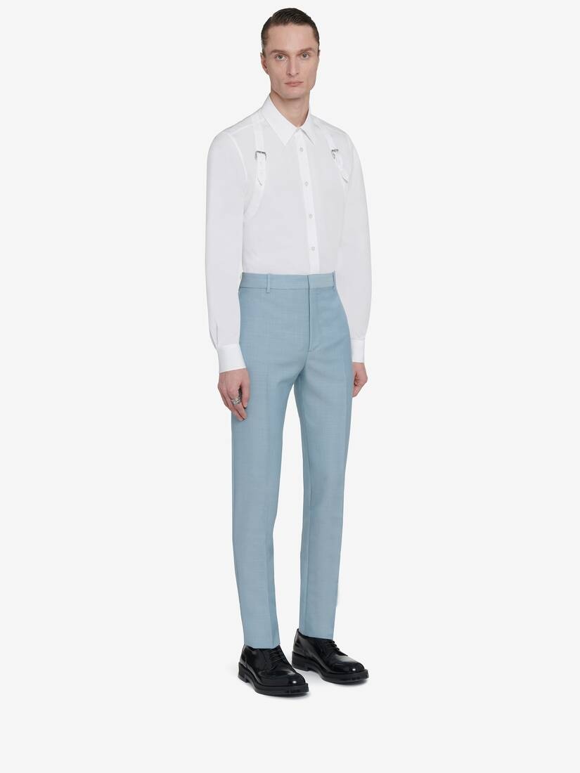 Men's Harness Shirt in White - 3