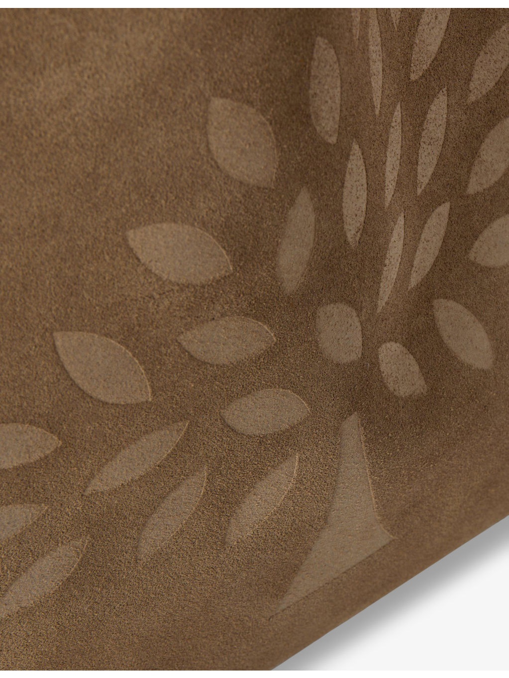 Small Tree Suede Tote Bag - 2