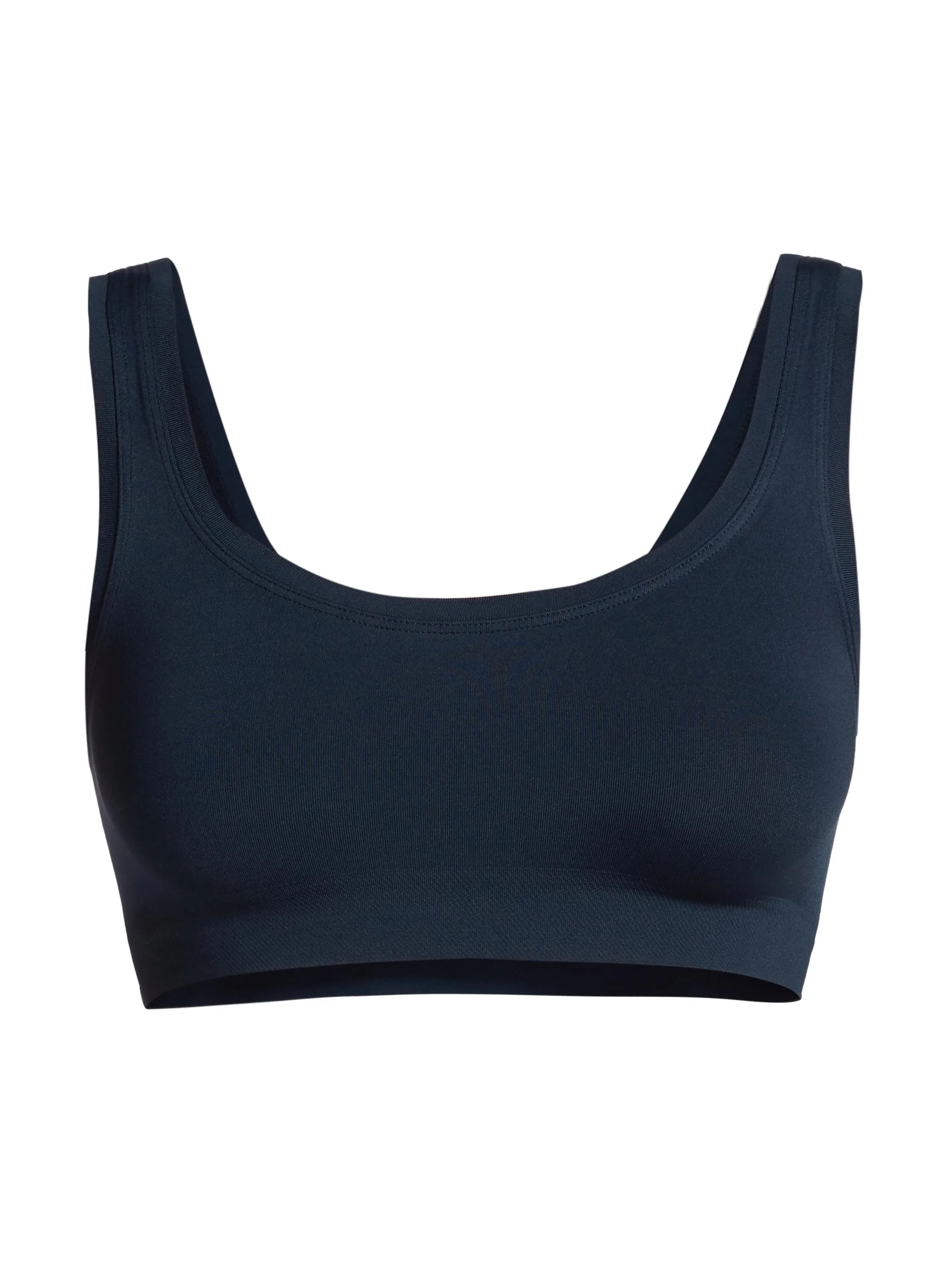 Women's Touch Feeling Crop Top - Deep Navy - 1