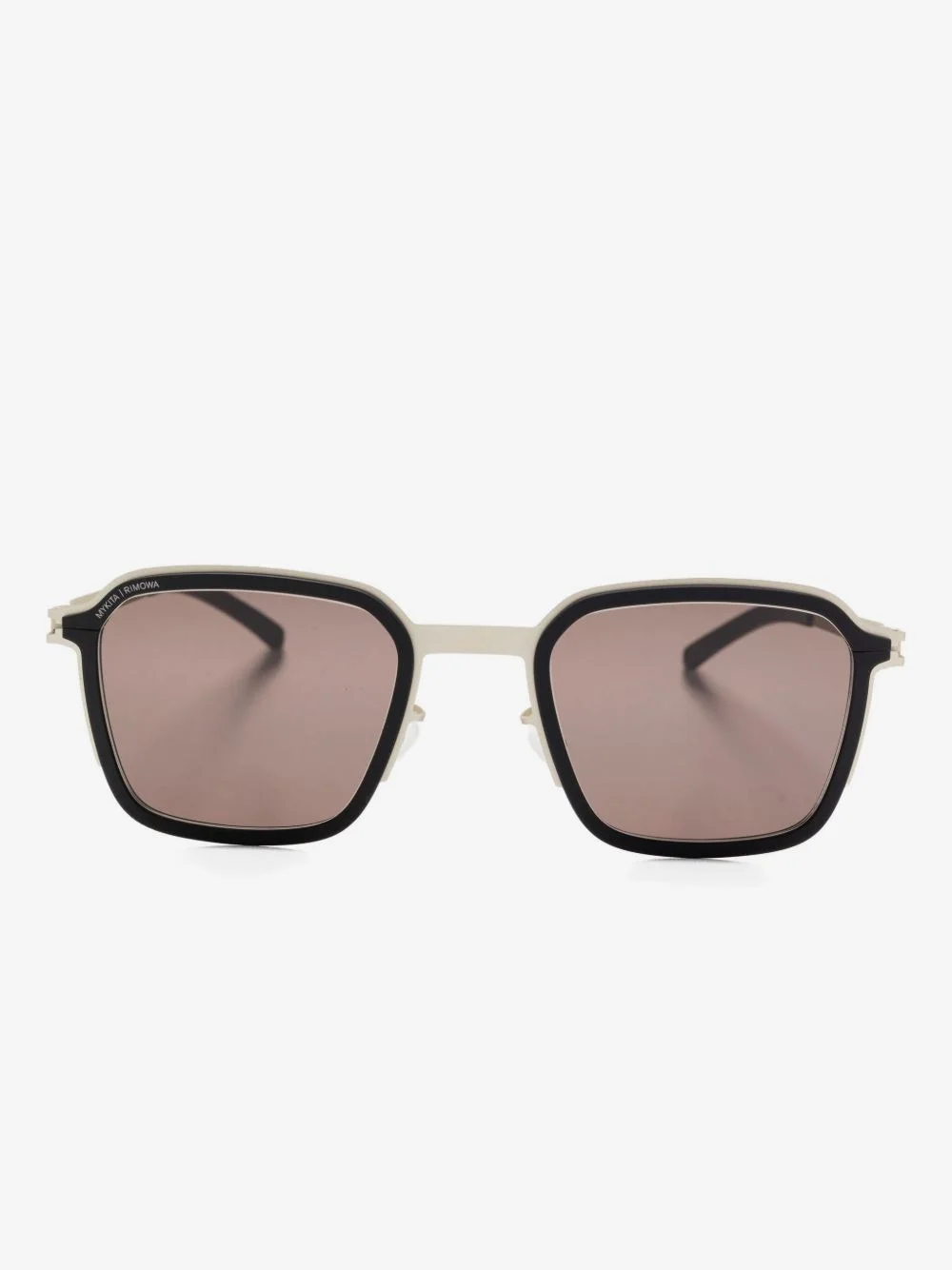 x Rimowa aluminium-frame square sunglasses - 1