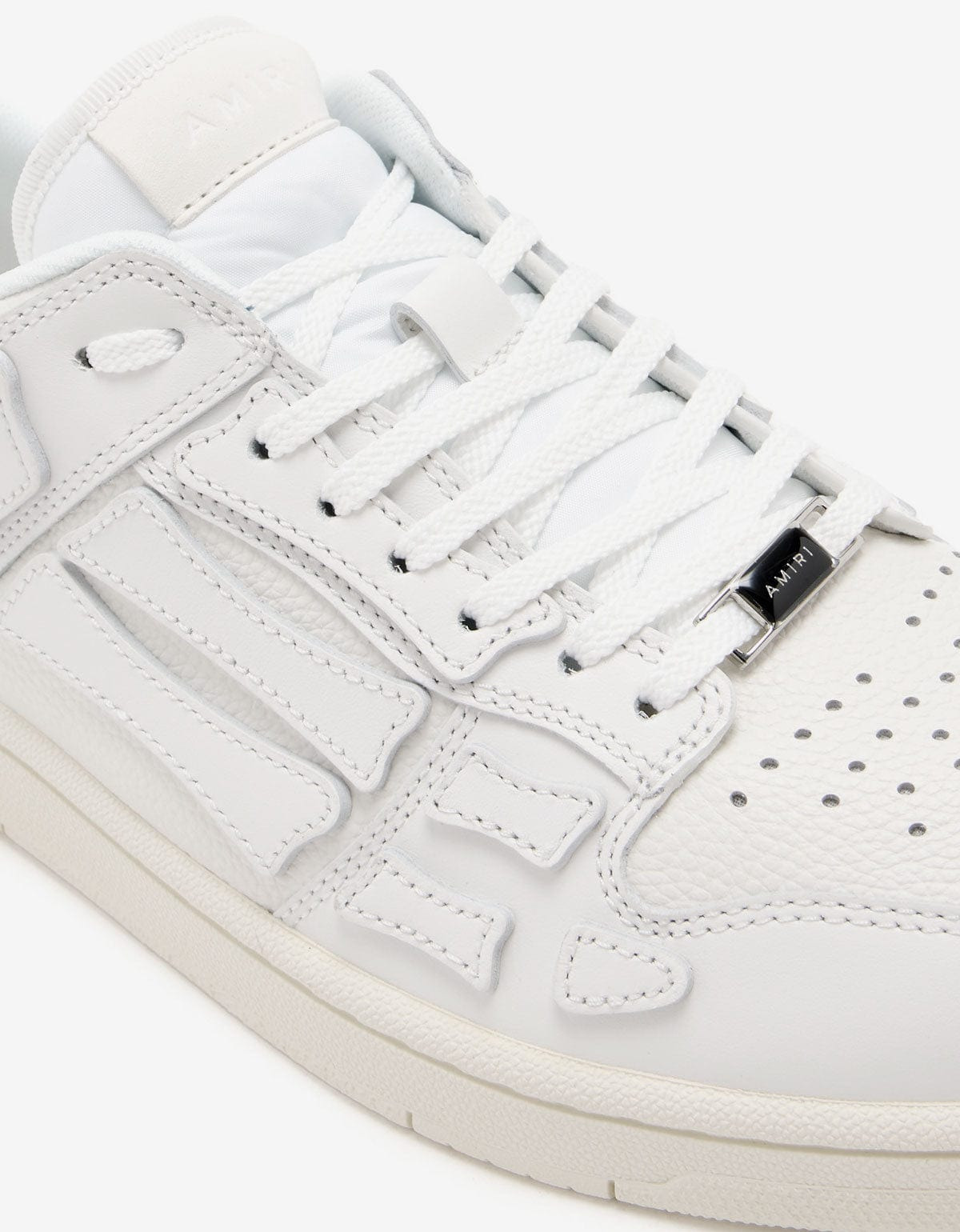 Amiri White Vintage Skel-Top Low Trainers - 4