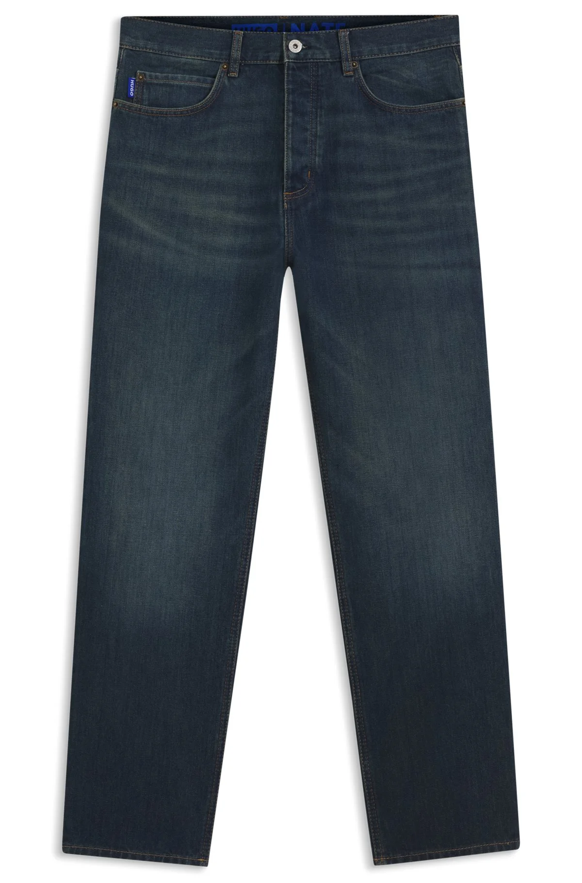 BAGGY-FIT JEANS IN SOFT BROKEN TWILL - 1