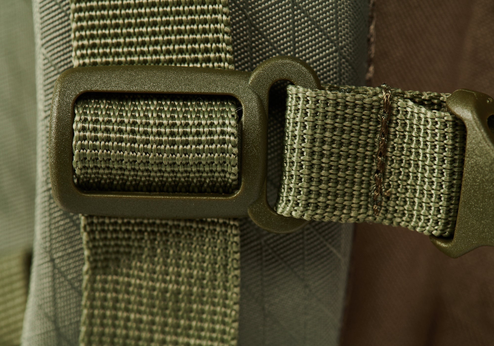 CORDURA DOUBLE DIAMOND BACKPACK OLIVE - 18