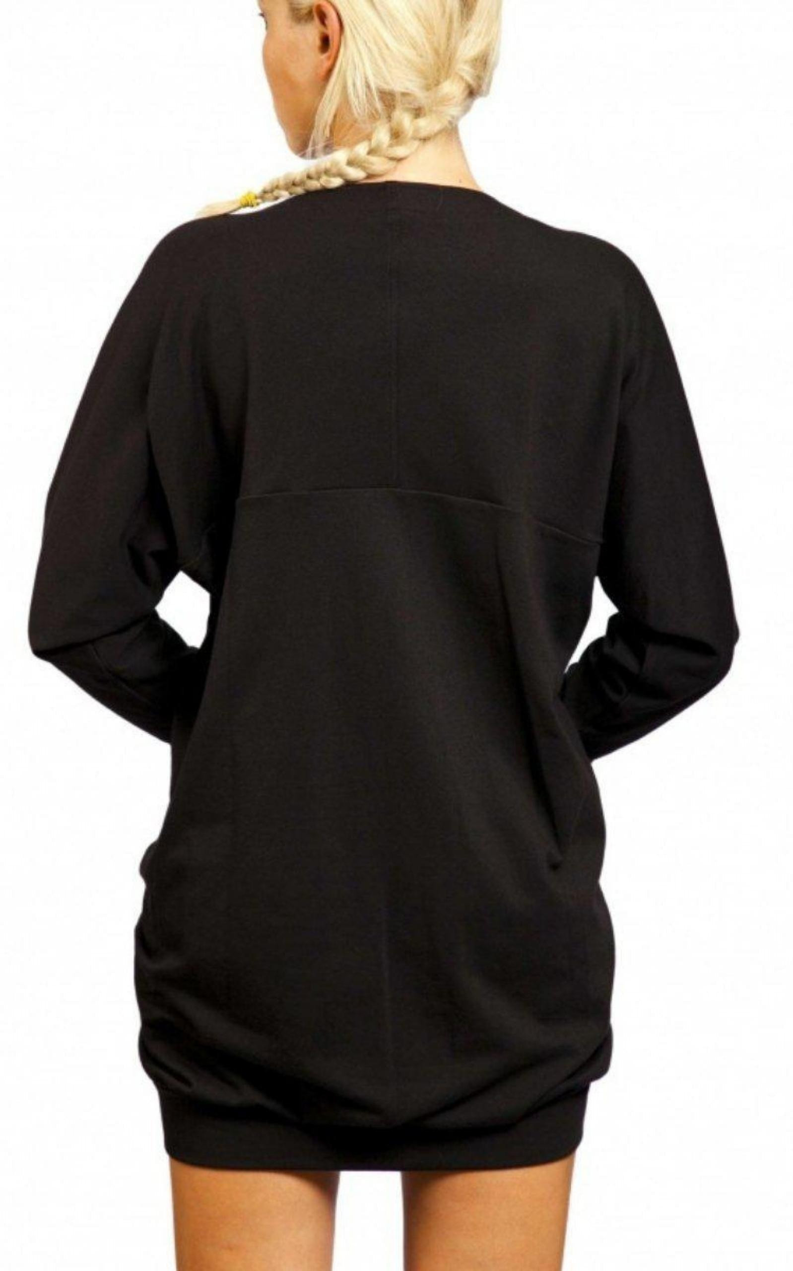 BCBGMAXAZRIA - Black Sweater Dress - 2