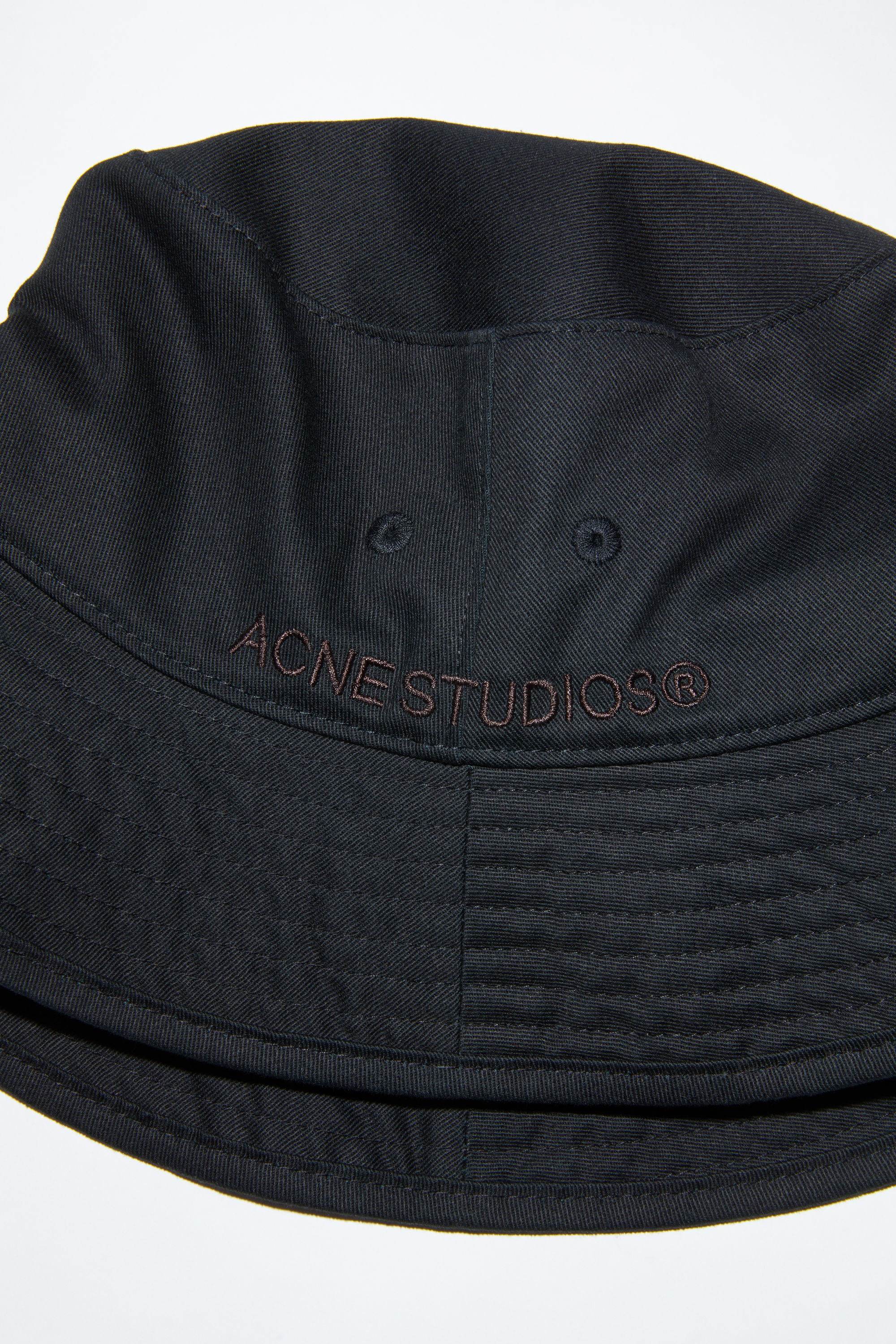 Twill bucket hat - Black - 5