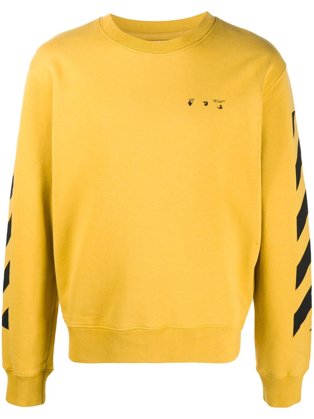 Arrows motif print sweatshirt - 1