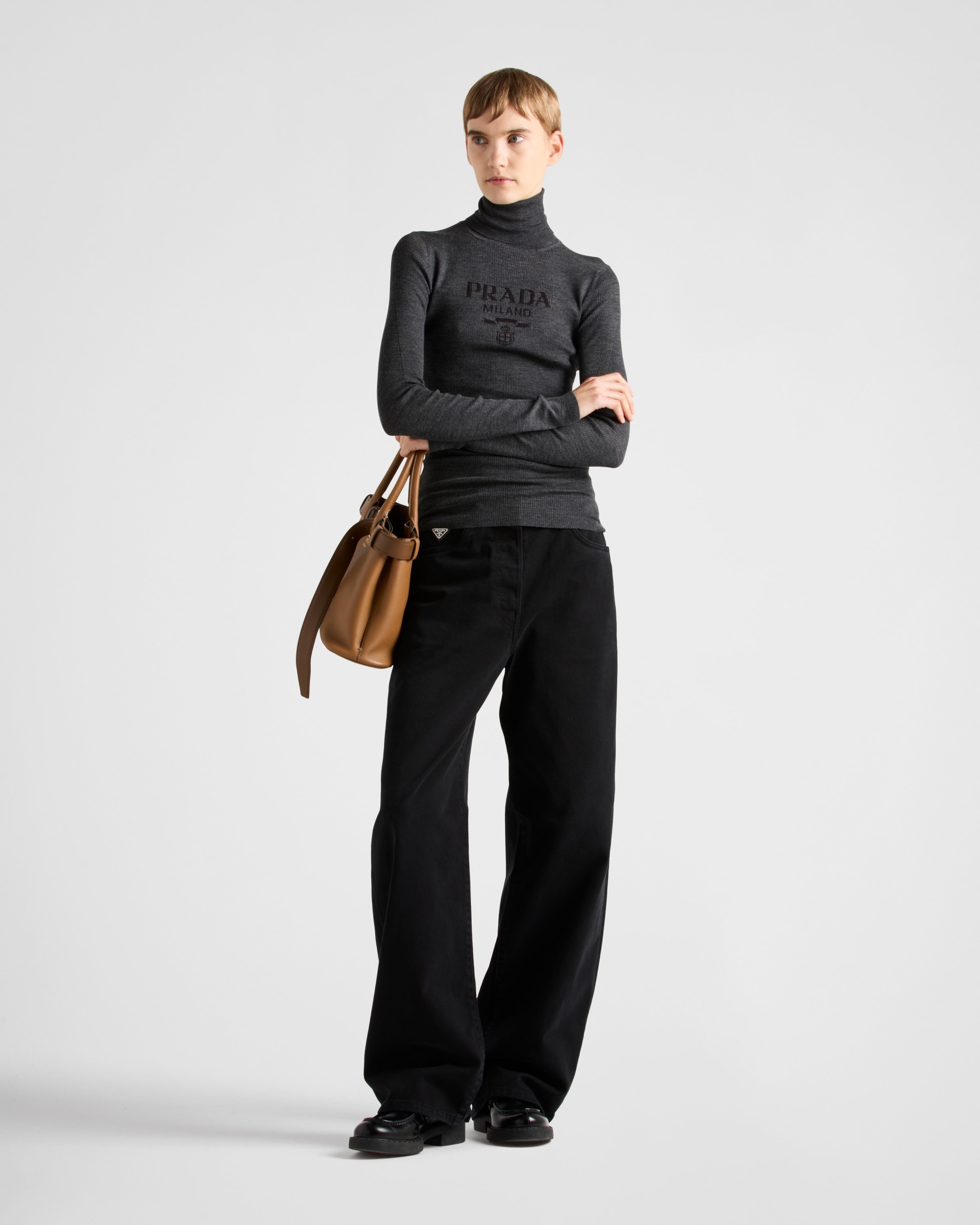 Superfine wool turtleneck sweater - 2