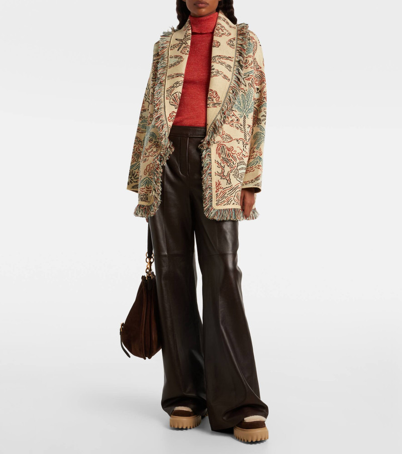 HOGAN Suede and shearling lace-up boots outlook