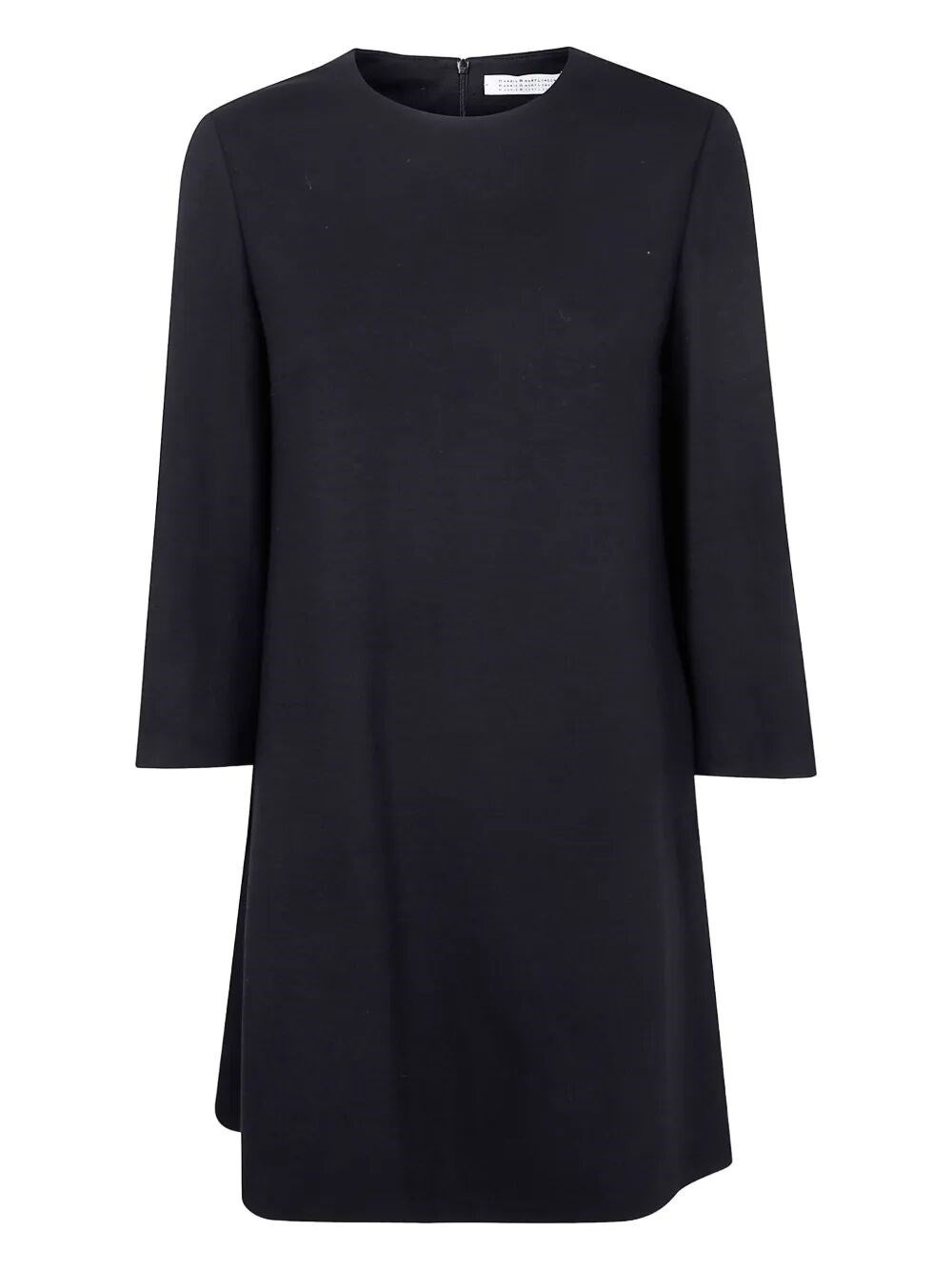 The 'WOMEN BELL SLEEVES DRESS SUPERFINE MERINO' by HARRIS WHARF LONDON is an exquisite addition to y - 1
