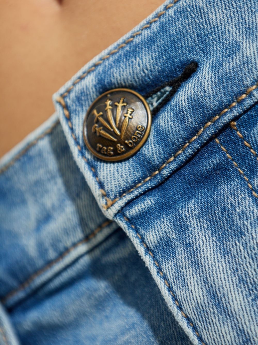 logo-patch jeans - 5