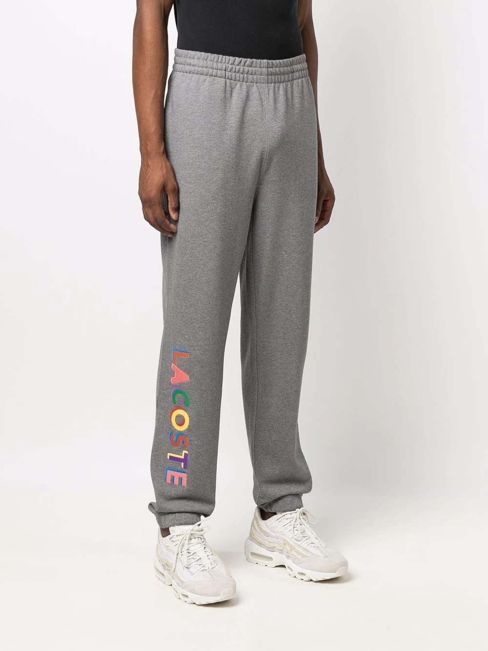 logo-print cotton sweatpants - 4