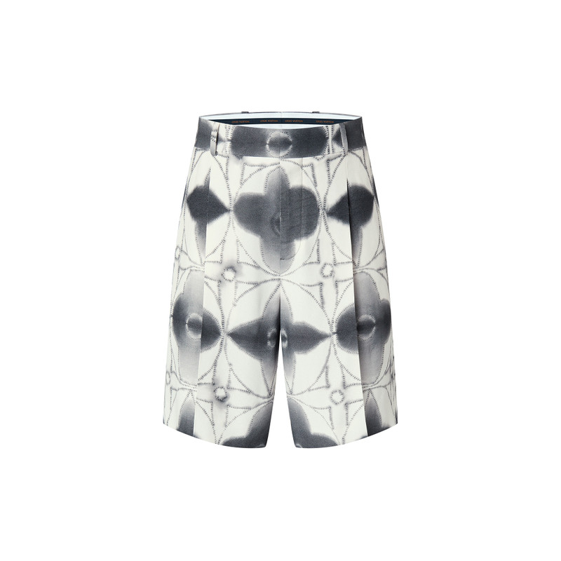 Monogram Shibori Tailored Shorts 1
