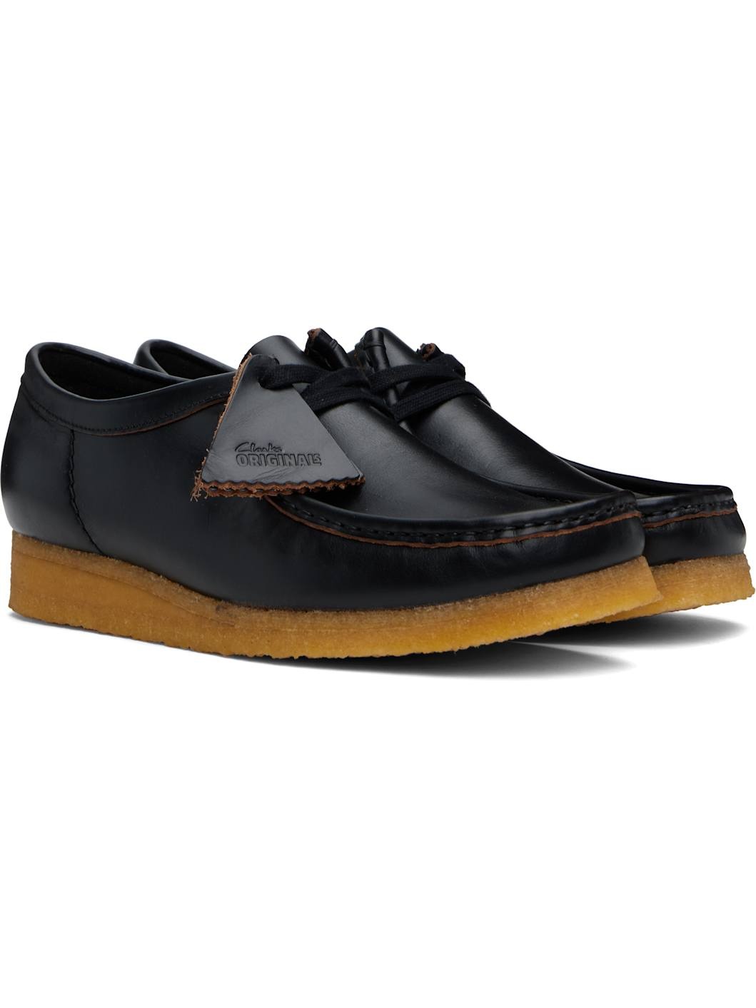 Black Wallabee Derbys - 4