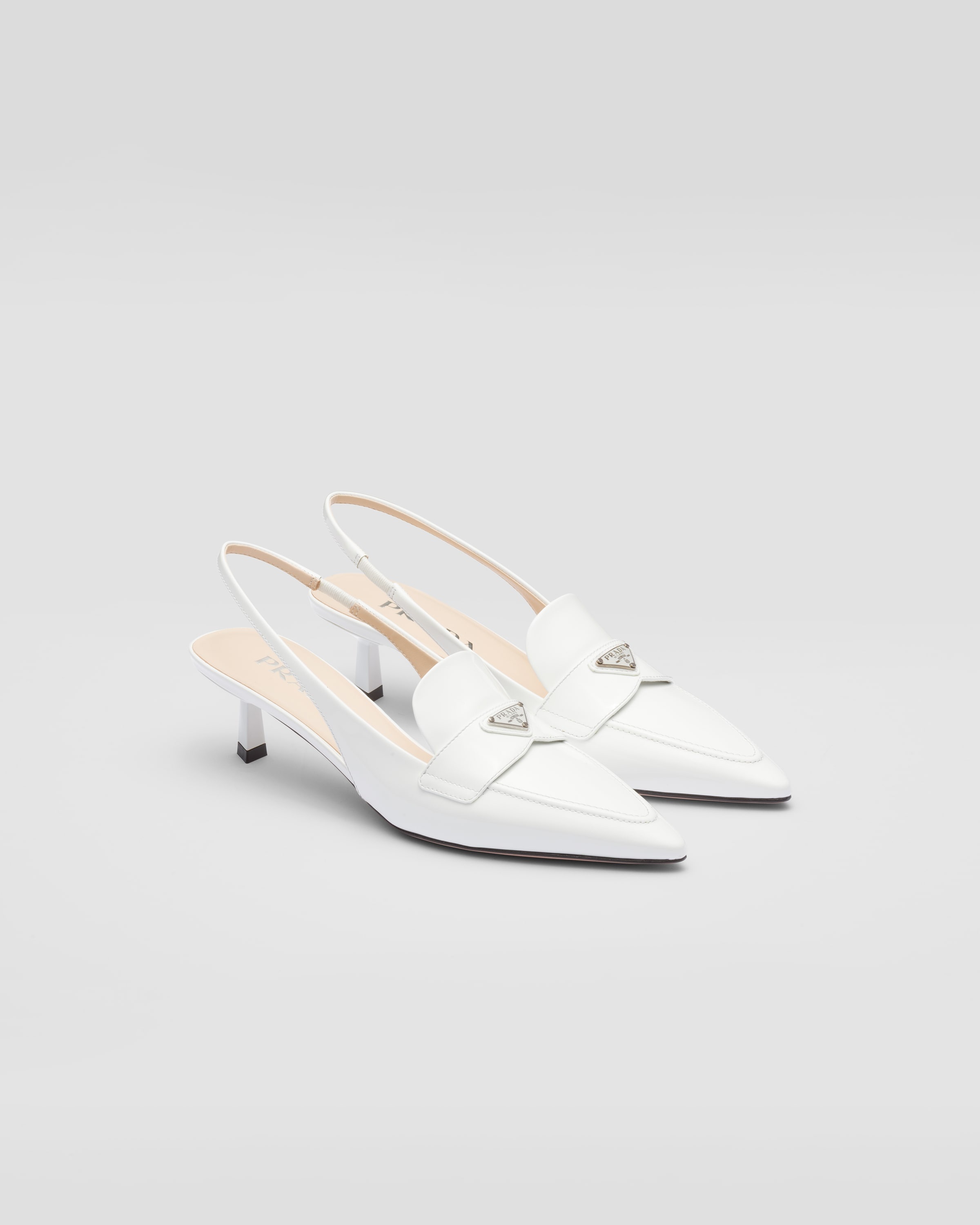 Patent leather slingbacks - 1
