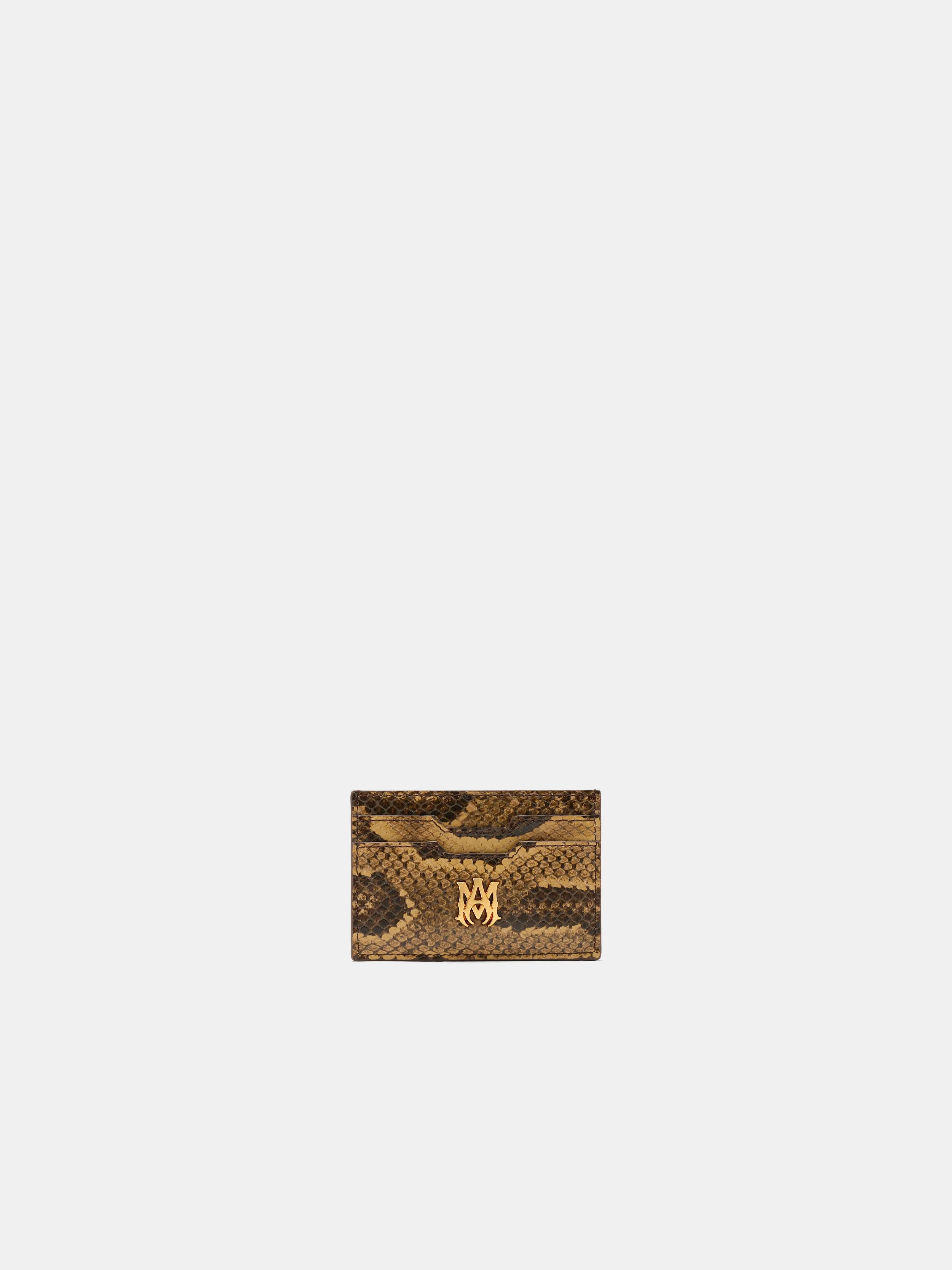 PYTHON EMBOSSED CARD HOLDER - 1