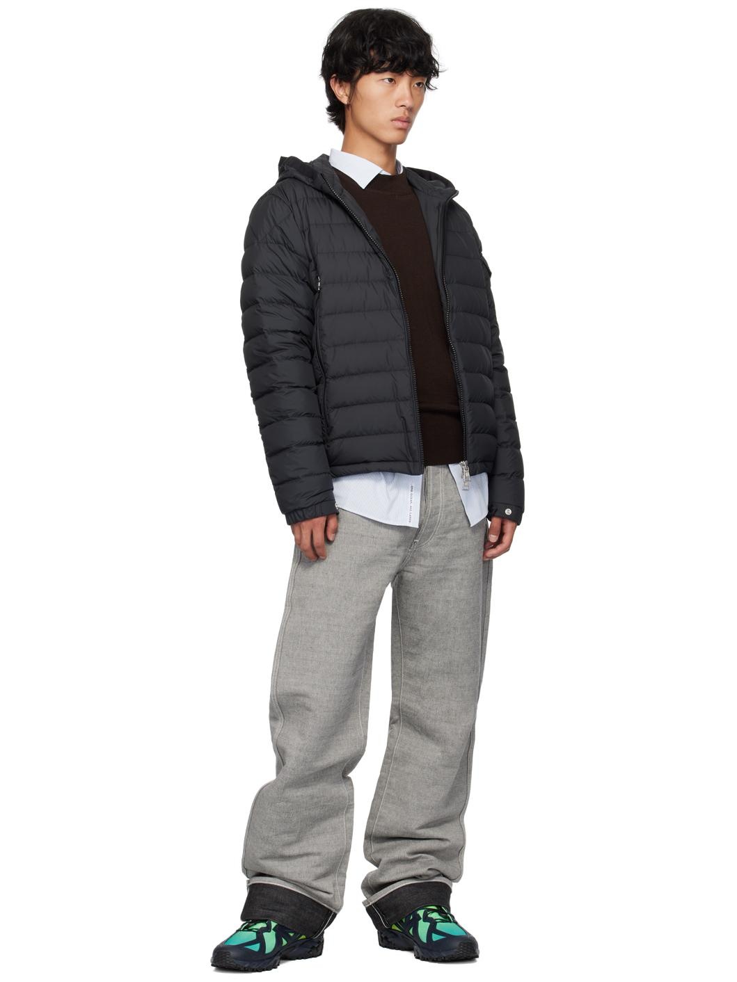 Black Galion Down Jacket - 5