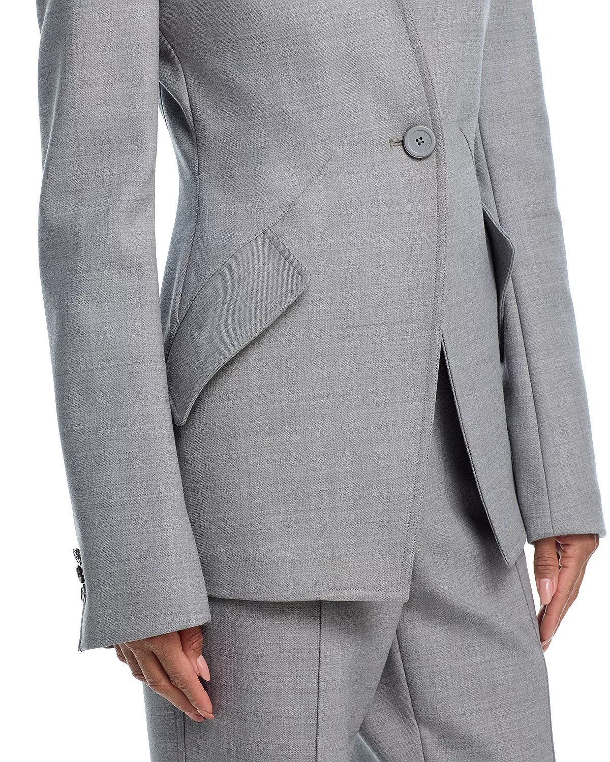 Apex Sculpted Single Button Blazer - 5