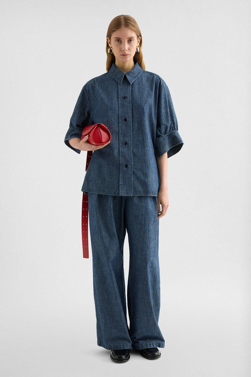 Jil Sander Cotton Chambray Shirt outlook