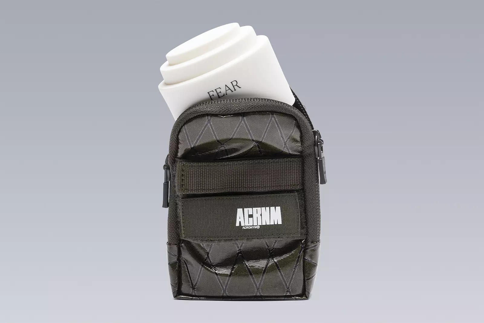 ACRONYM 3A-MP1-FOIL Modular Peripheral Pocket Olive | REVERSIBLE