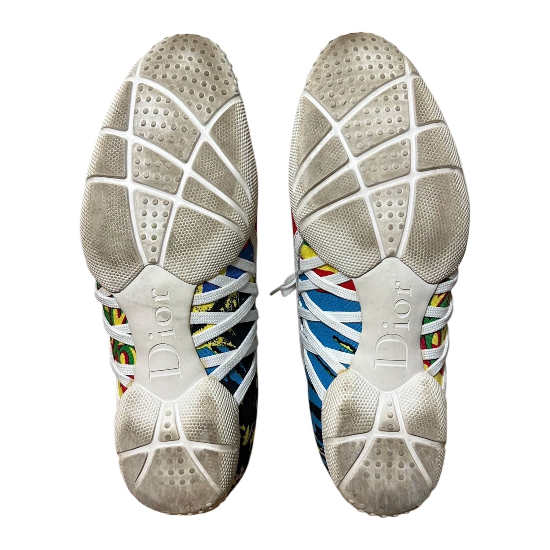 CHRISTIAN DIOR Fall Winter 2003 Rasta Mania Laced Up Sneakers - 3