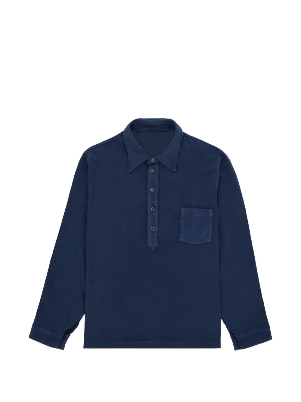 Grayson patch-pocket polo shirt - 1