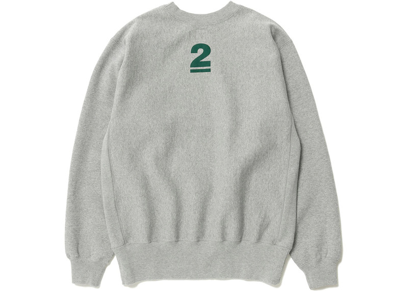 Human Made Human Made x Undercover Last Orgy 2 Crewneck Sweatshirt Grey Green outlook