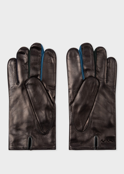 Paul Smith Lamb Leather Concertina Gloves outlook