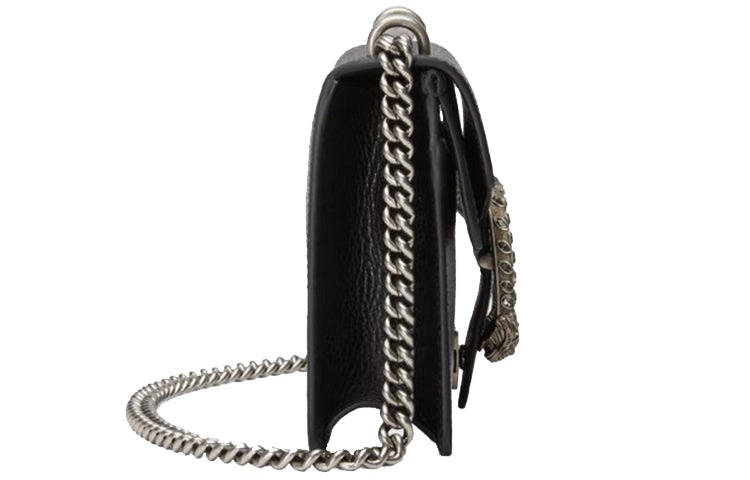 (WMNS) Gucci Dionysus Leather Mini Handbag Black 421970-CAOGN-8176 - 4