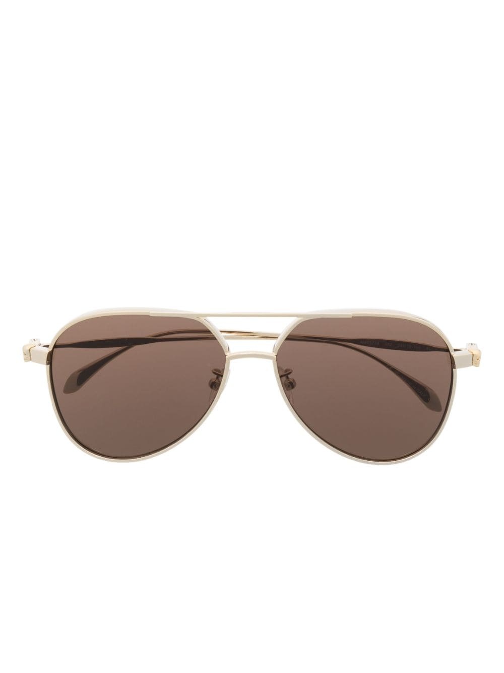 tinted pilot-frame sunglasses - 1