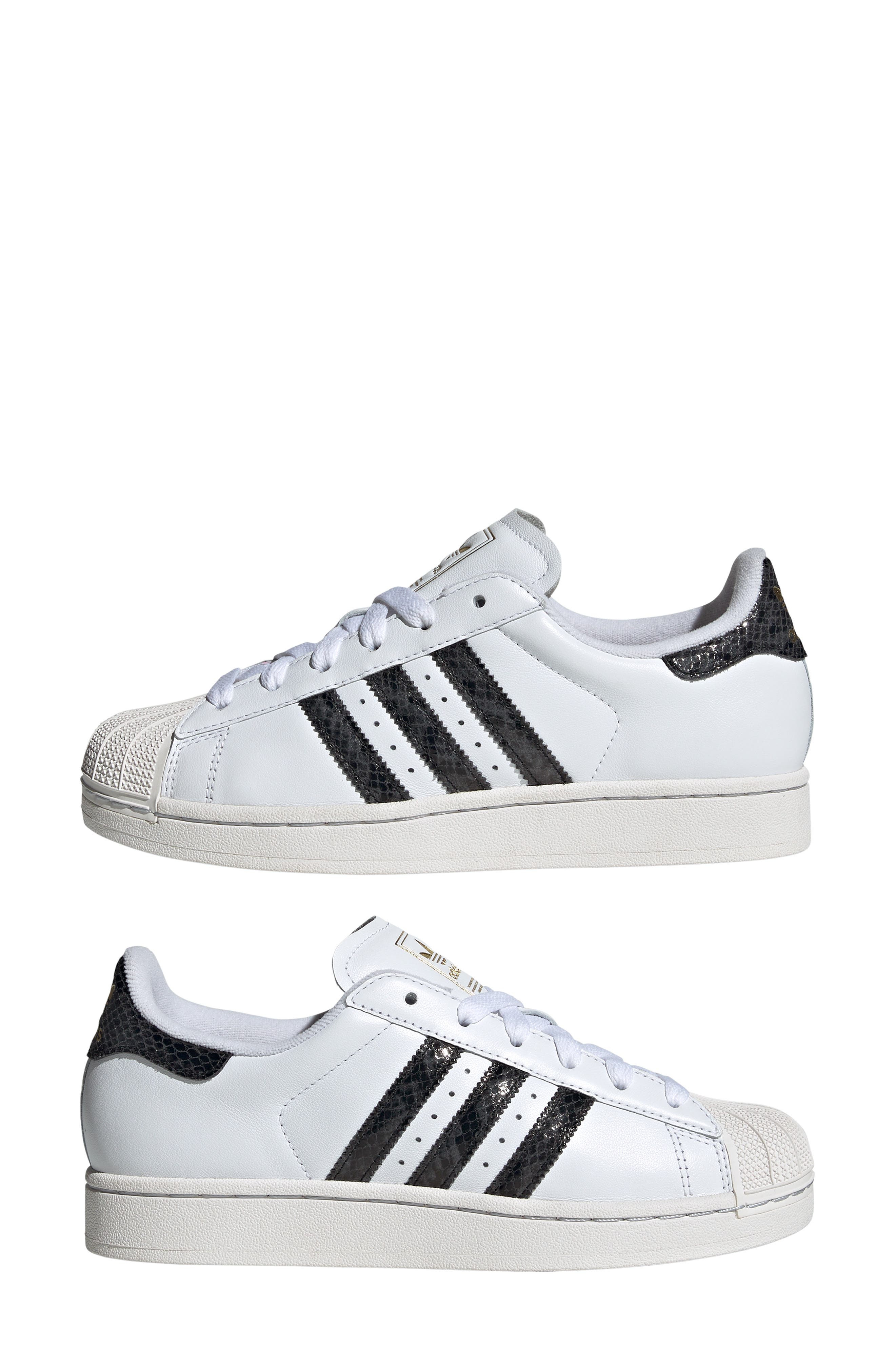 adidas Superstar II Sneaker in White/Grey/Crystal White at Nordstrom - 9
