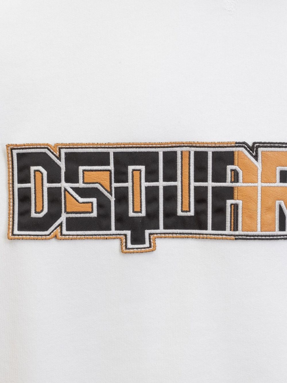 logo-appliqué hoodie - 4