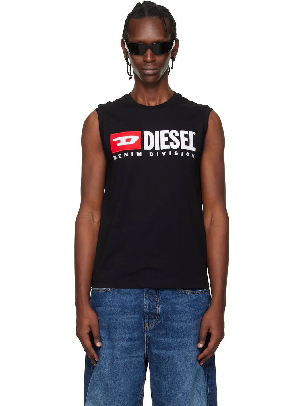 Black T-Isco-Div Tank Top - 1