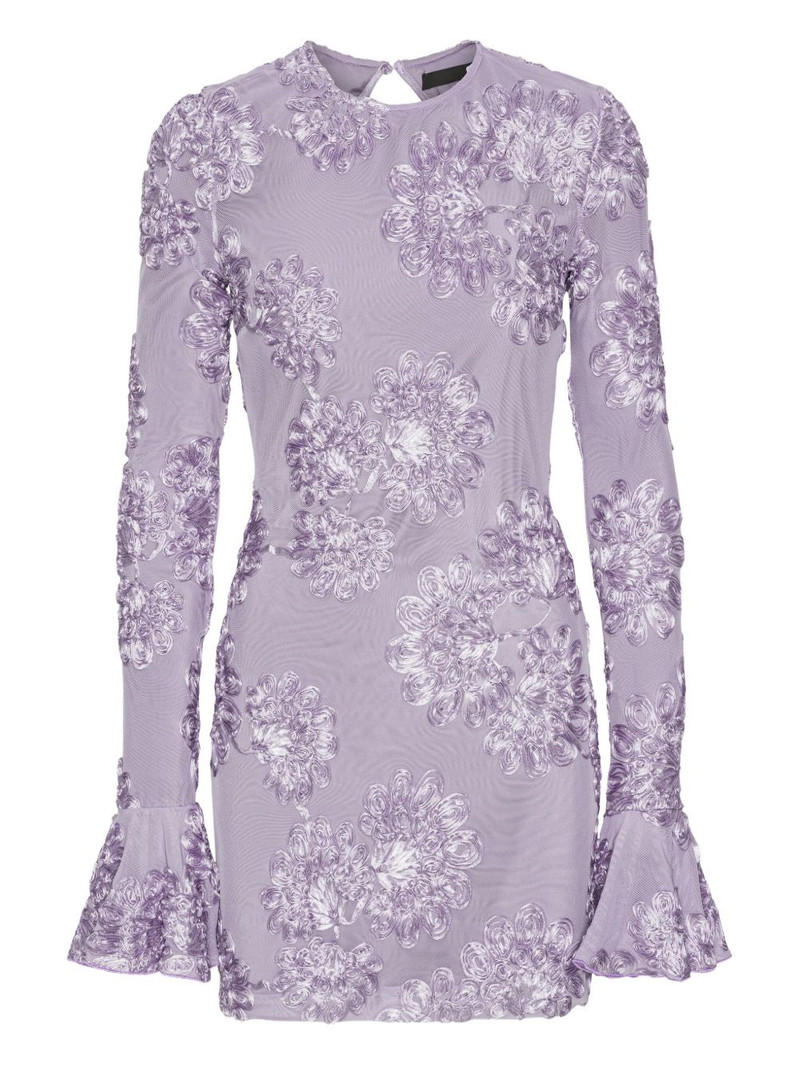 floral mesh dress 1