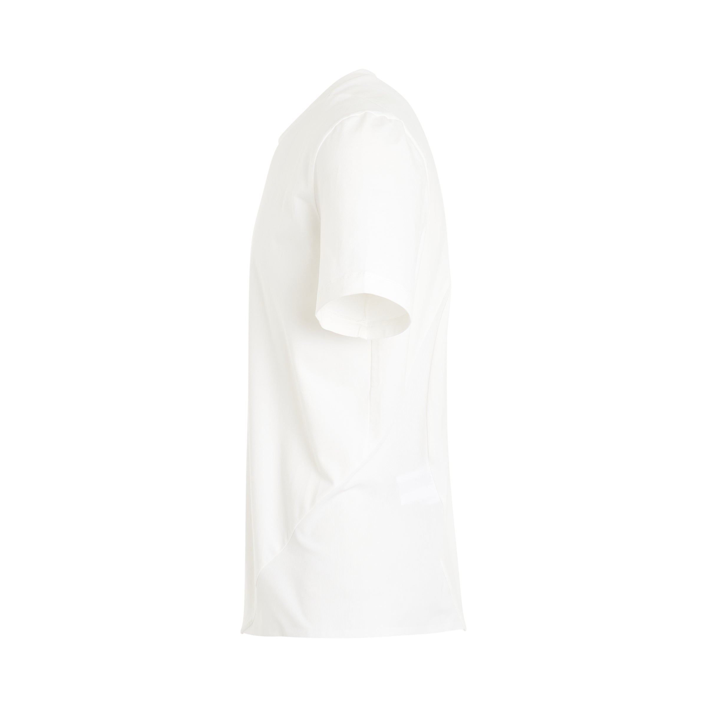 6.0 T-Shirt (Center) in White - 3