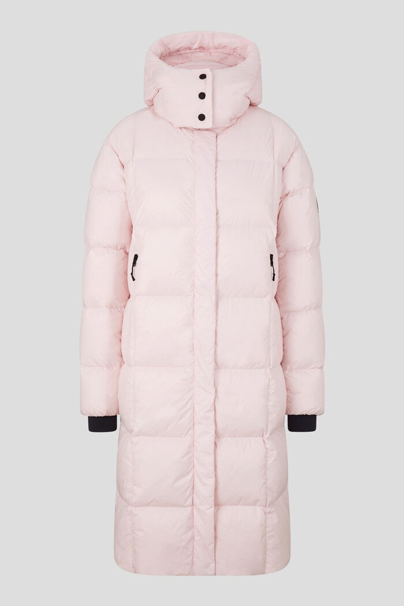 Barna Quilted coat in Pink 1