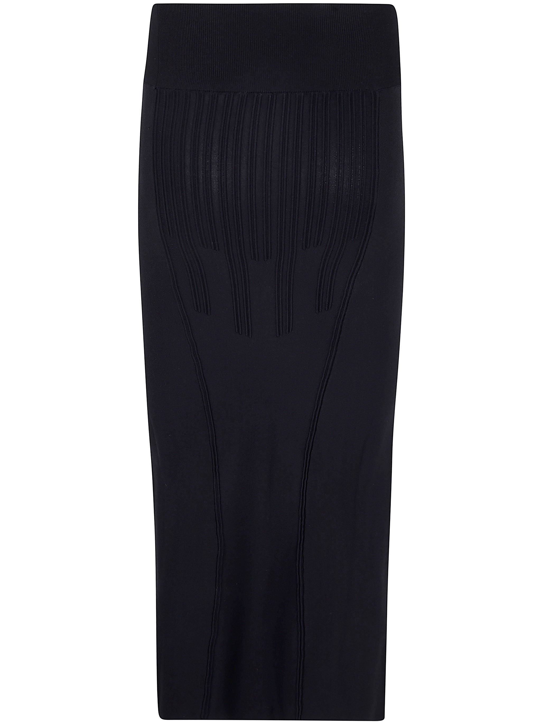Mugler Women Classic Black Midi Dress - 7